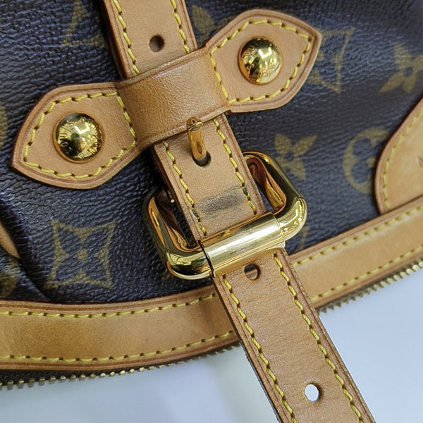 TIVOLI GM Monogram Coated Canvas Brown
