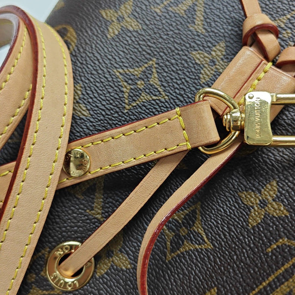 NÉONOÉ BB Monogram Coated Canvas Brown