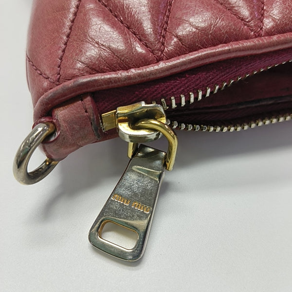 Quilted Lambskin Shoulder Bag Pink