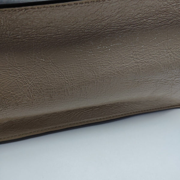 Flip Large Calfskin Beige