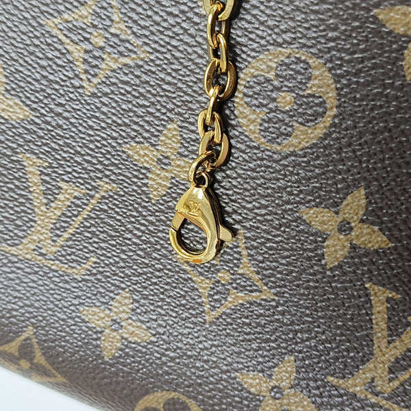 DAUPHINE WOC Monogram Coated Canvas Brown