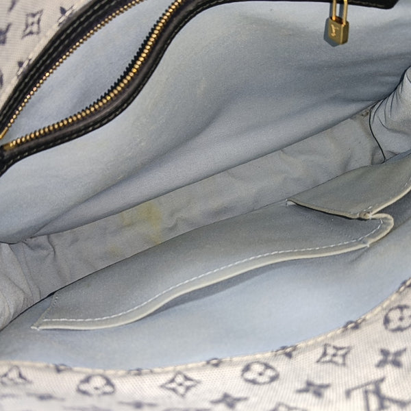 MARY KATE Monogram Canvas Gray