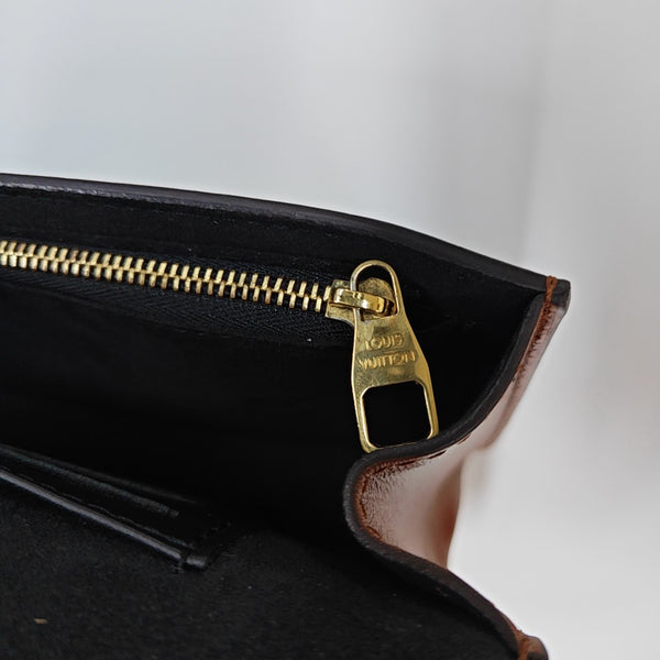 DAUPHINE WOC Monogram Coated Canvas Brown