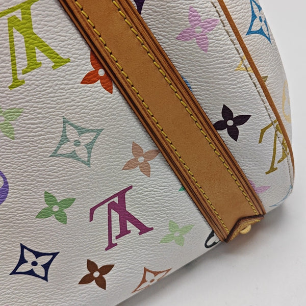 LV × TM PRISCILLA Monogram Coated Canvas White