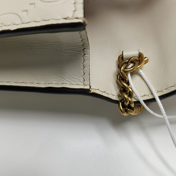 GG Supreme Mini Calfskin White