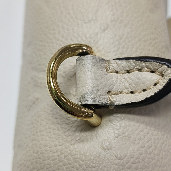 NANO MADELEINE Nano Monogram Calfskin Beige