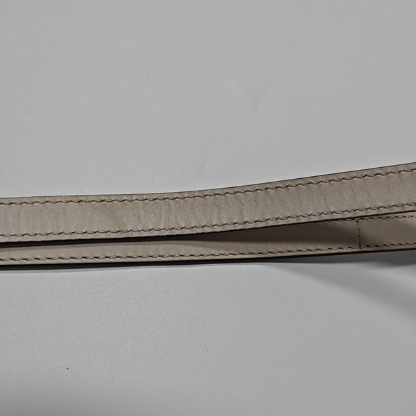 Sylvie Mini Calfskin White