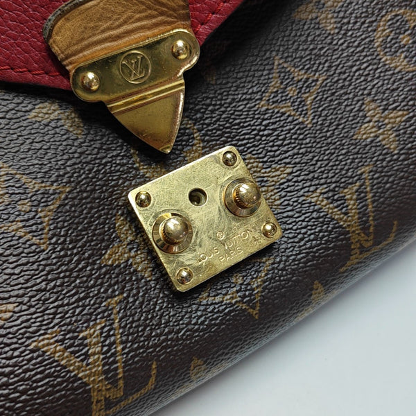 PALLAS BB Monogram Coated Canvas Brown