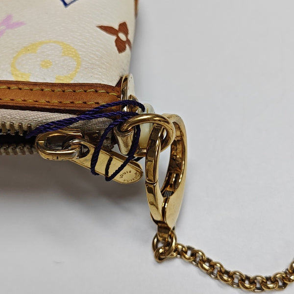 LV × TM VINTAGE MILLA Monogram Coated Canvas White