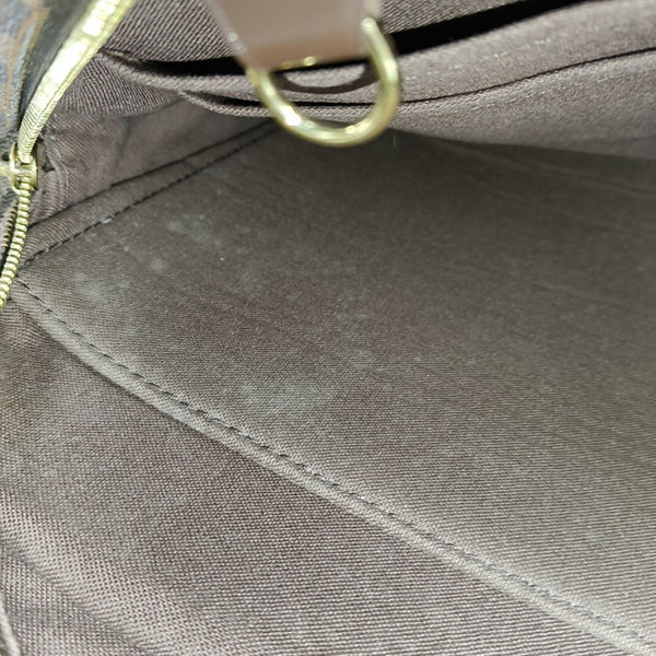 SHELTON Damier Ebene Coated Canvas Brown