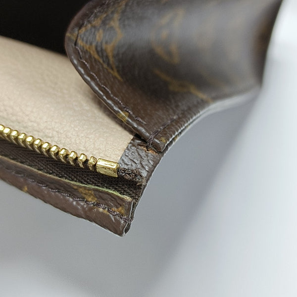 TOILET POCKET 26 Monogram Coated Canvas Brown