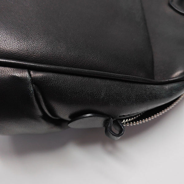 Leather Backpack Black