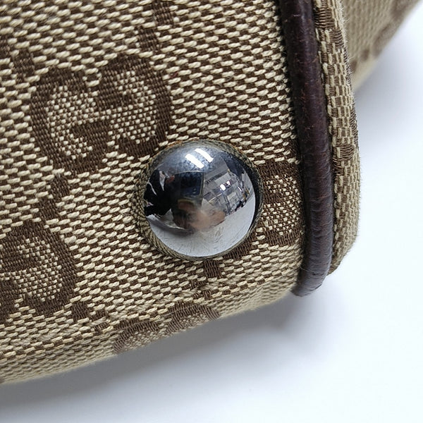 Monogram Canvas Tote Bag Beige