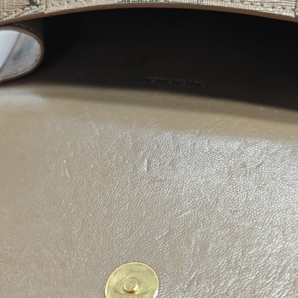 Hourglass XS Coated Canvas Brown