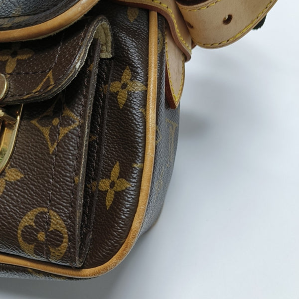 HUDSON PM Monogram Coated Canvas Brown