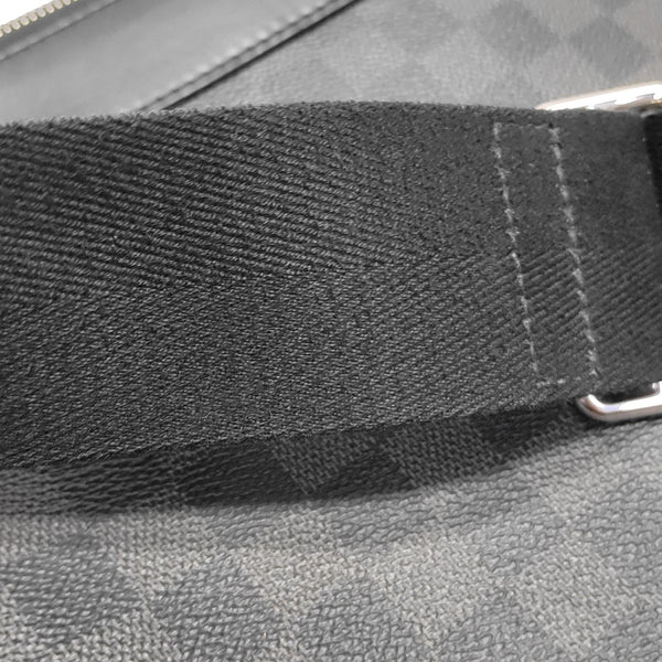 MICK MM Damier Graphite Coated Canvas Gray