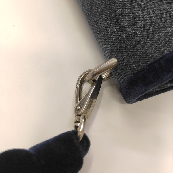 Denim Shoulder Bag Blue