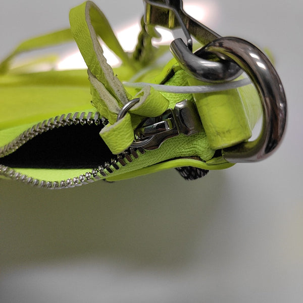 Le Cagole Mini Calfskin Green