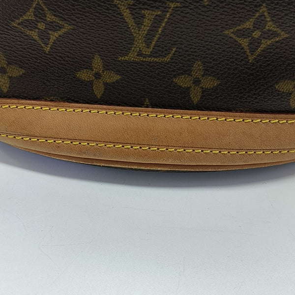 BUCKET PM Monogram Coated Canvas Brown