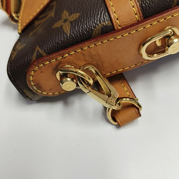 DUFFLE Monogram Coated Canvas Brown