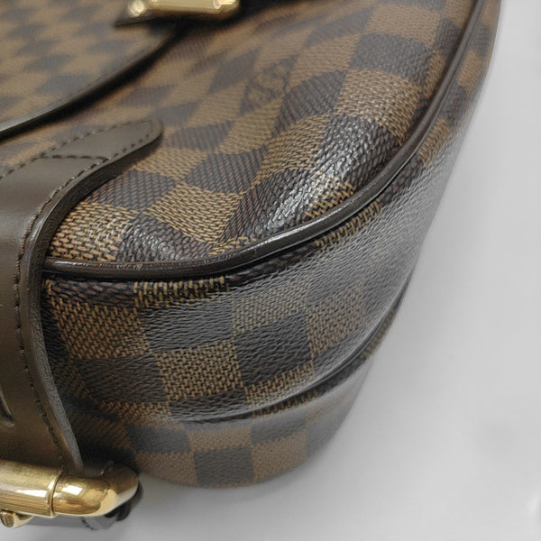 HIGHBURY Damier Ebene Coated Canvas Brown