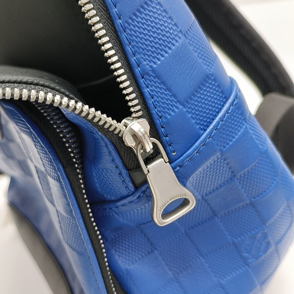 AVENUE Damier Calfskin Blue