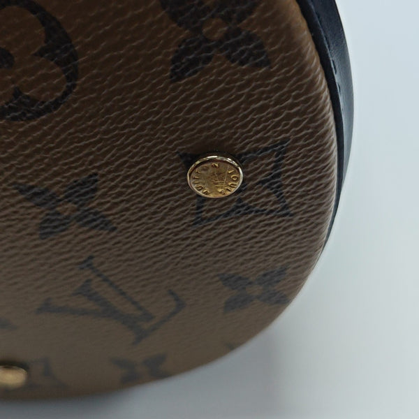 CANNES PM Monogram Coated Canvas Brown