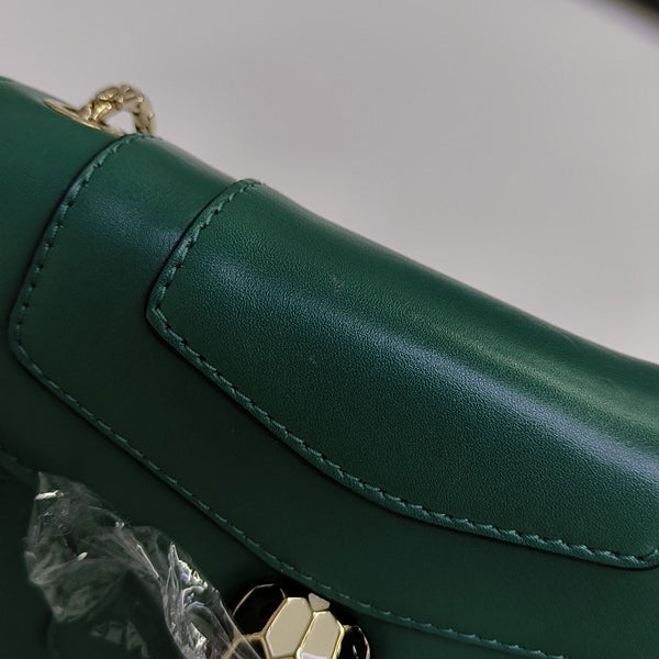 SERPENTI FOREVER Small Calfskin Green