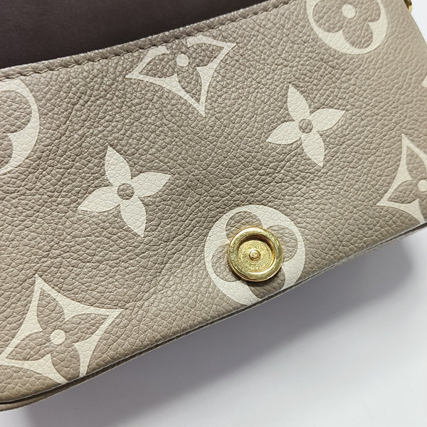 DIANE Nano Monogram Calfskin Gray