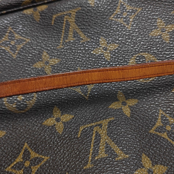 ACCESSOIRES Monogram Coated Canvas Brown