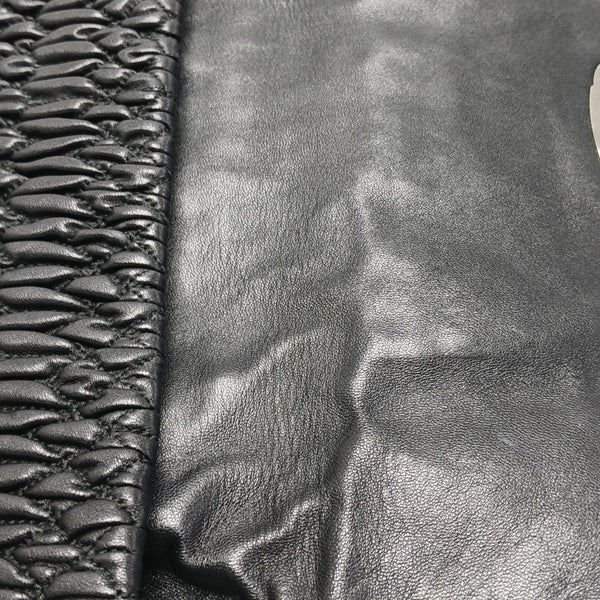 Crystal Lambskin Black