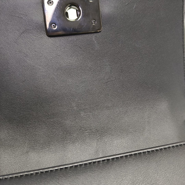 BOY CHANEL Small Quilted Lambskin Black