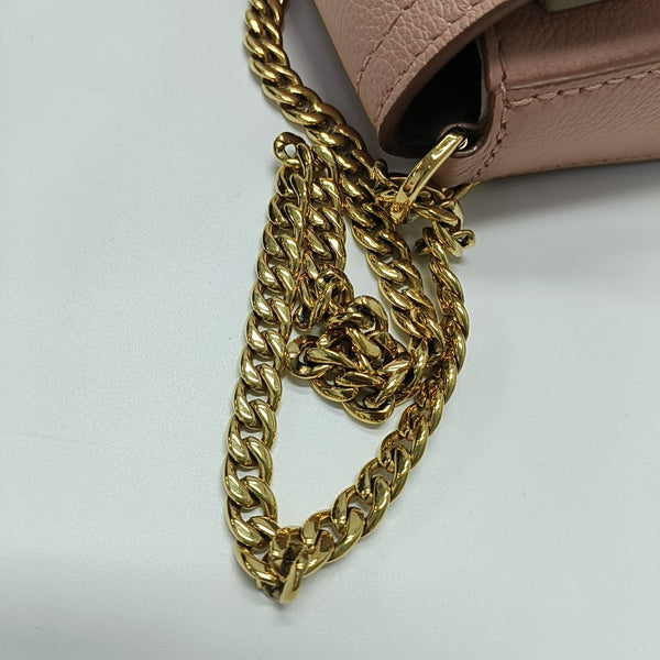 Authenticated pre-owned LOCKME TENDER Calfskin Pink - Shoulder Bag at Looply