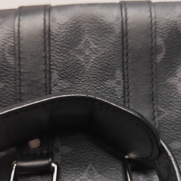KEEPALL Mini Monogram Coated Canvas Black