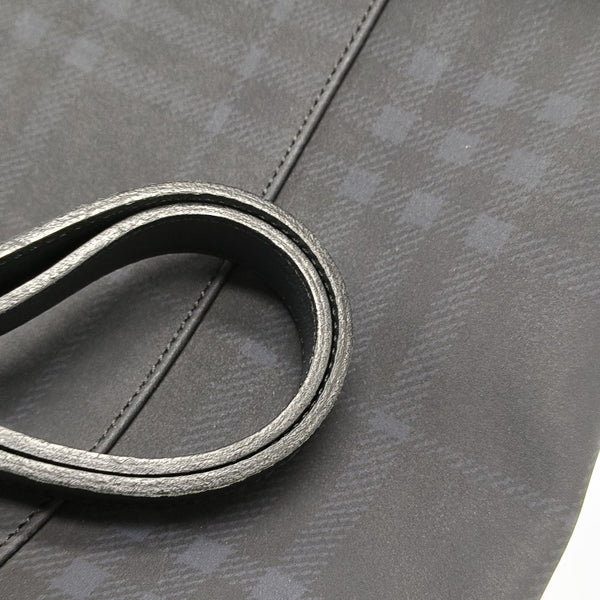 Special Material Top Handle Bag Black