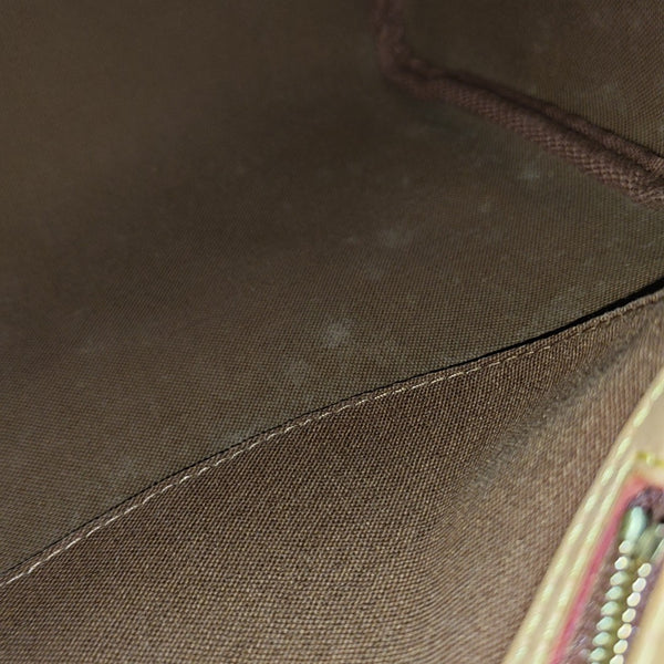 SPEEDY 25 Monogram Coated Canvas Brown