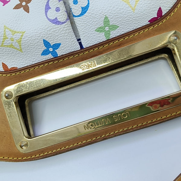 LV × TM JUDY MM Monogram Coated Canvas White