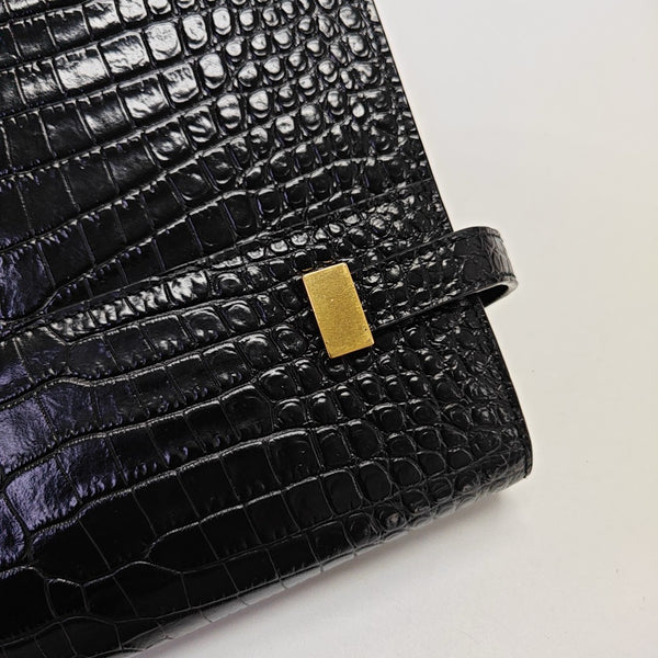 MANHATTAN Small Calfskin Black