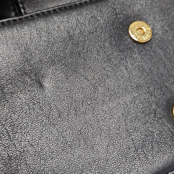 MADEMOISELLE Small Quilted Calfskin Black