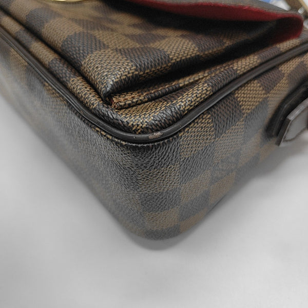 RAVELLO GM Damier Ebene Coated Canvas Brown