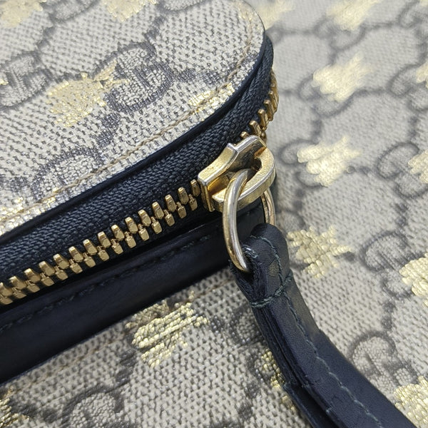 Eden Monogram Coated Canvas Beige