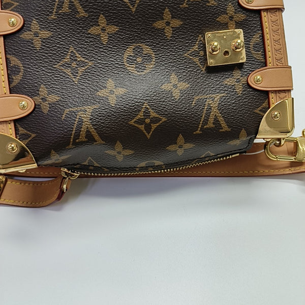 SIDE TRUNK PM Monogram Coated Canvas Brown