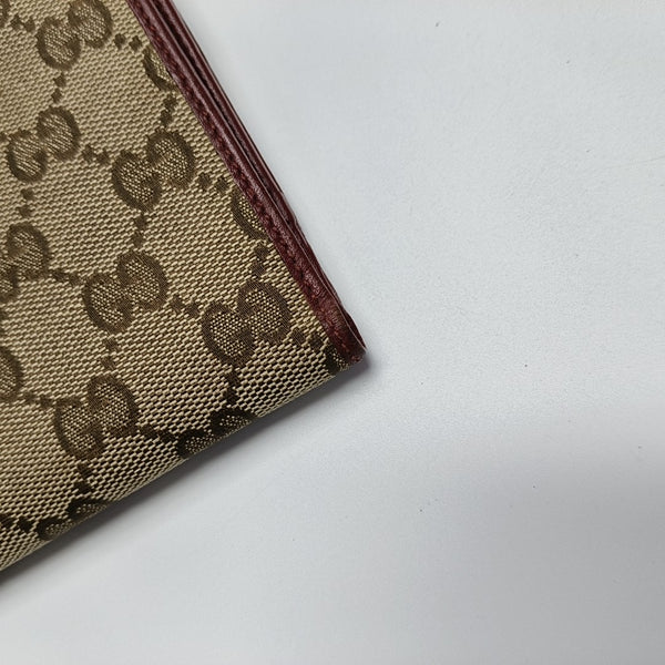 Monogram Fabric Wallet Beige