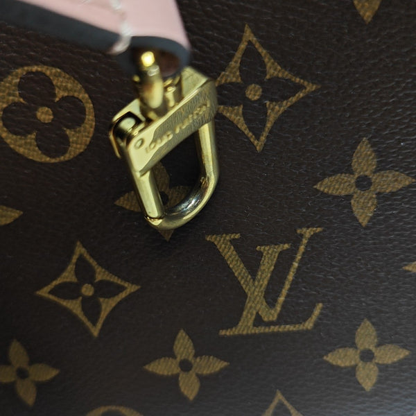 NÉONOÉ MM Monogram Coated Canvas Brown