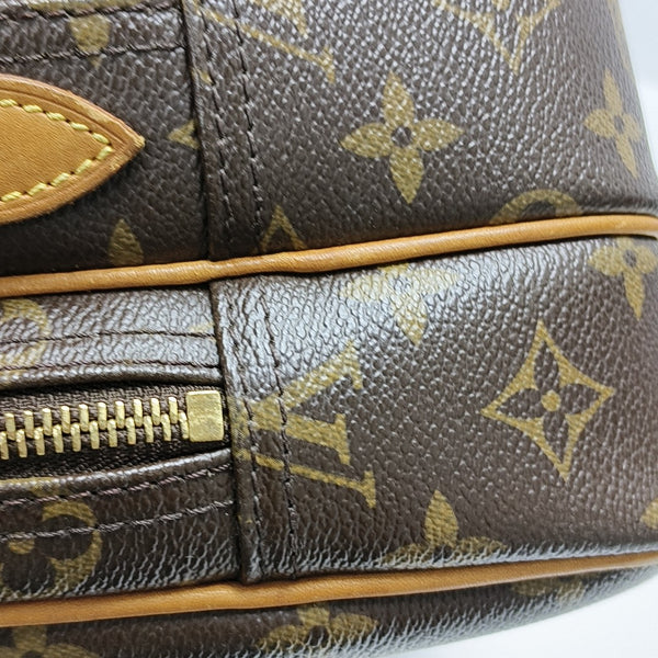REPORTER Monogram Coated Canvas Brown