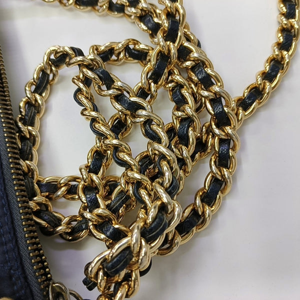 Re-Edition 1995 Chaîne Quilted Nylon Blue