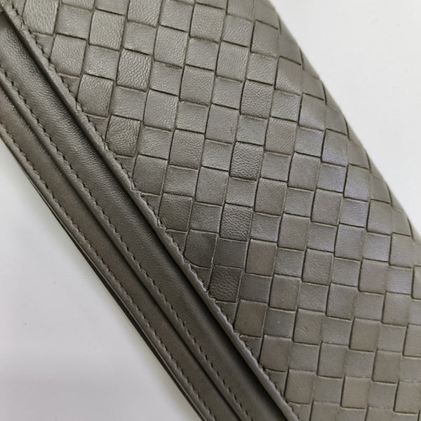 Lambskin Wallet Gray