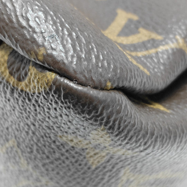 PALLAS BB Monogram Coated Canvas Brown