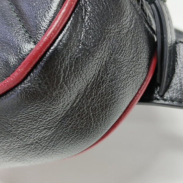 GG Marmont Super Mini Quilted Calfskin Black