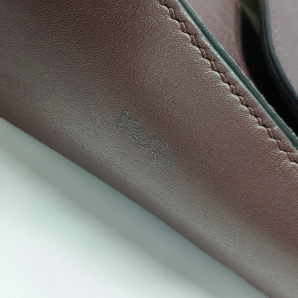 Calfskin Crossbody Bag Red